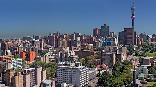 Johannesburg City Skyline